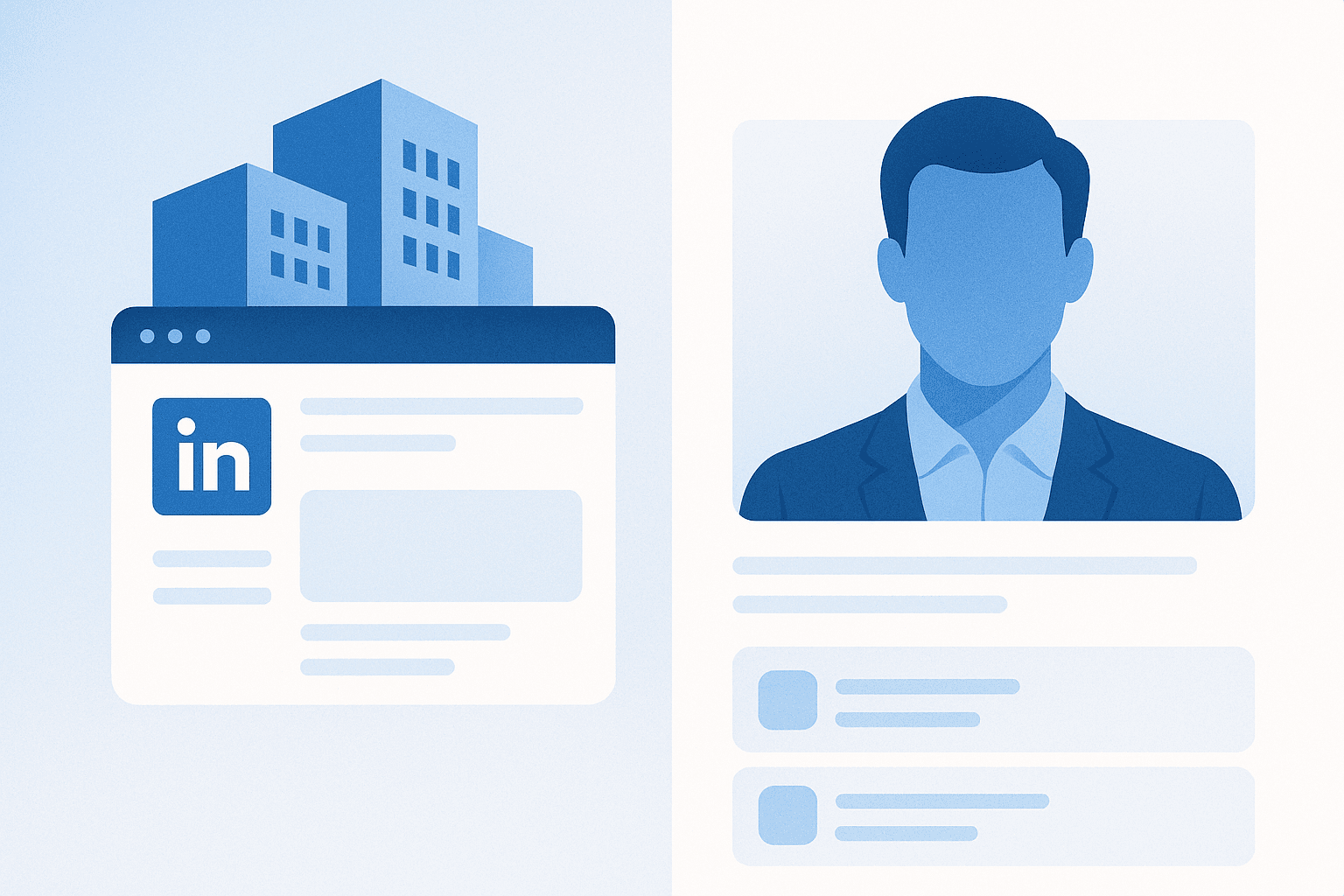 LinkedIn Company Page vs Personal Profile: What B2B Teams Should Prioritize