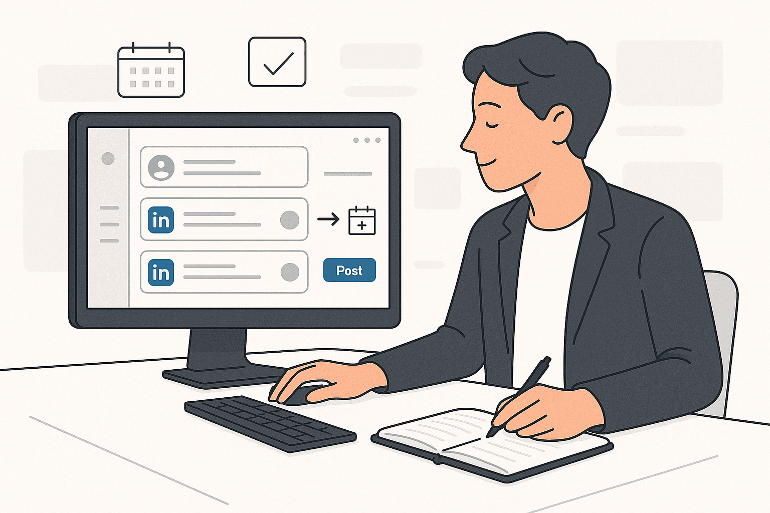LinkedIn Posting System for Busy Experts